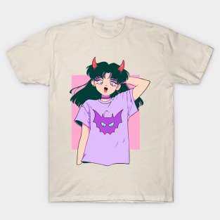Cute Anime Demon Girl T-Shirt